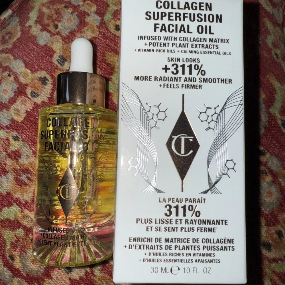 Charlotte Tilbury *Collagen Superfusion Facial Oil* 1 oz/30ml Full‎ Size NIB